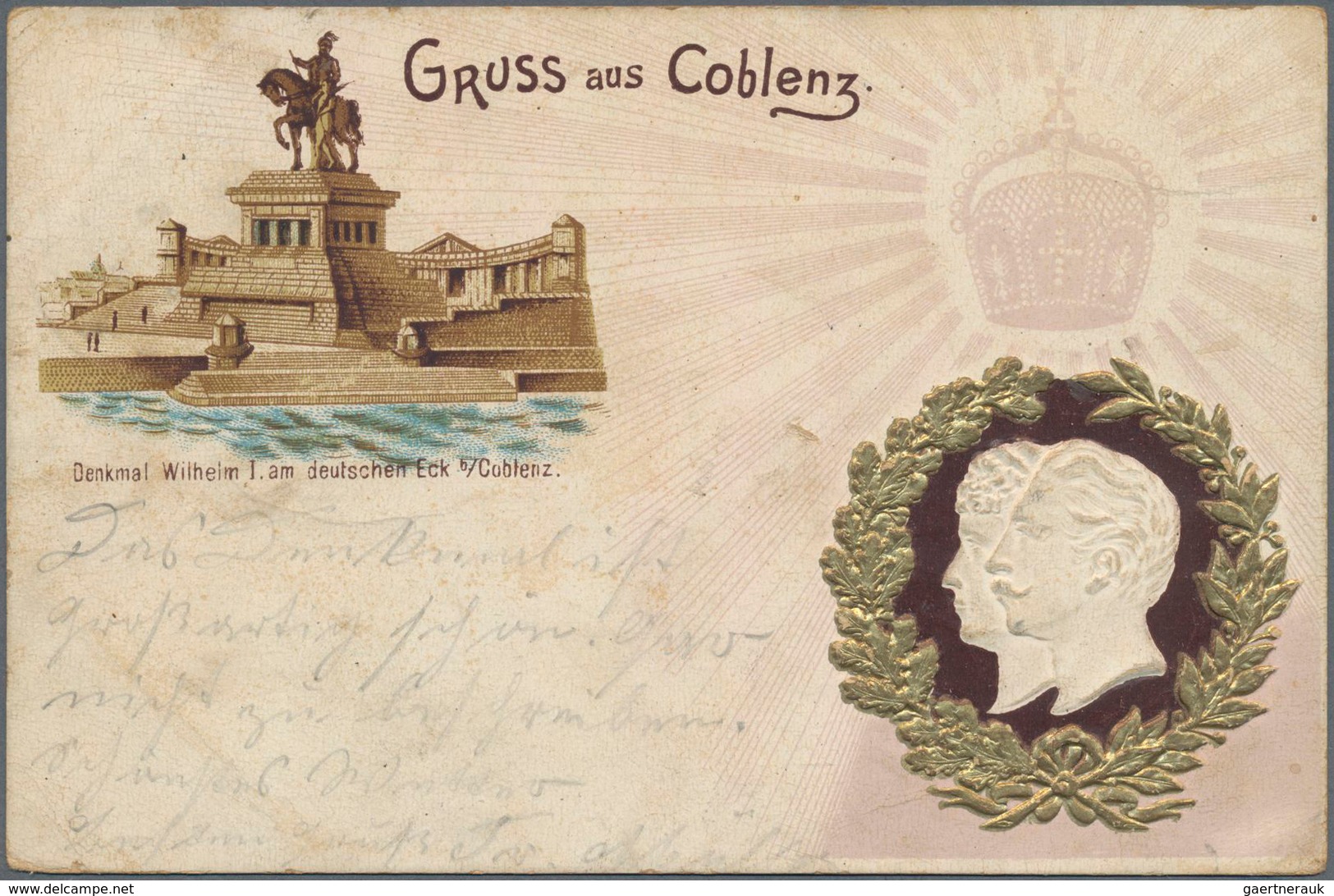 Ansichtskarten: Deutschland: 1900-60, Sammlung von Ansichtskarten im großen Album, dabei viele "Grus
