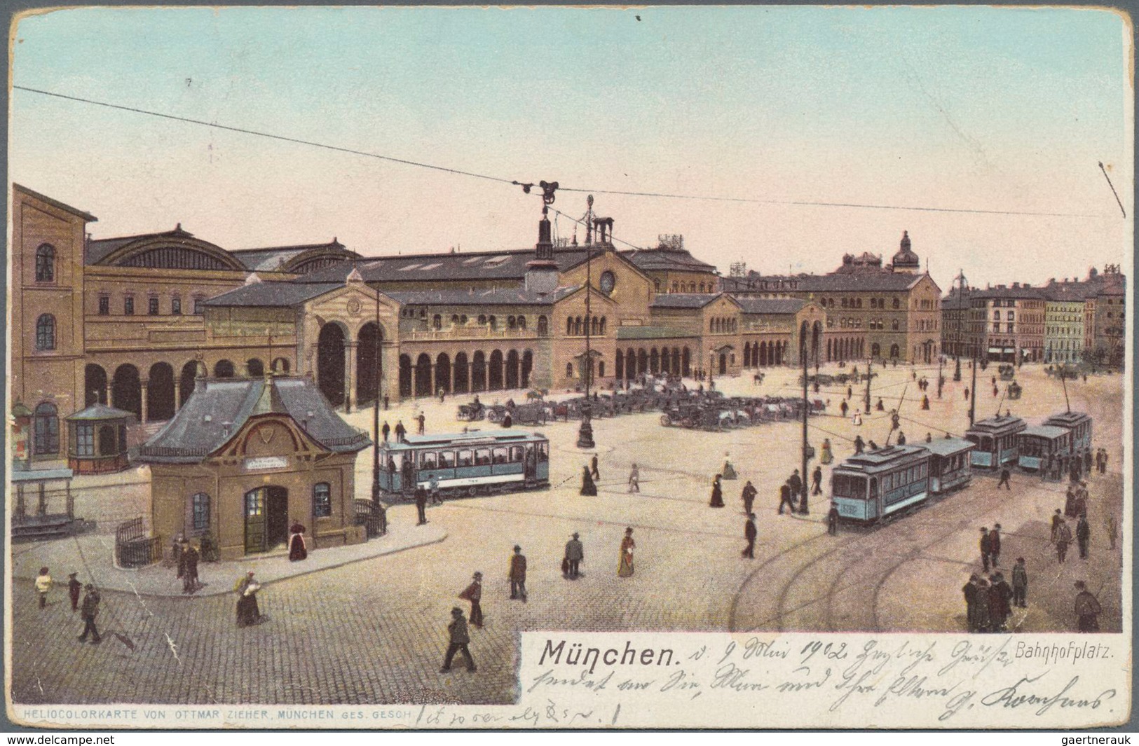 Ansichtskarten: Deutschland: 1900-60, Sammlung von Ansichtskarten im großen Album, dabei viele "Grus