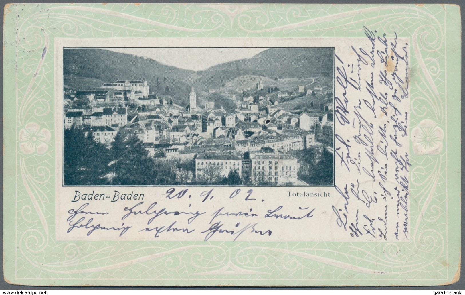 Ansichtskarten: Baden-Württemberg: KARLSRUHE, HERRENALB, BRUCHSAL, PFORZHEIM, NEUENBÜRG, GAGGENAU, B - Other & Unclassified