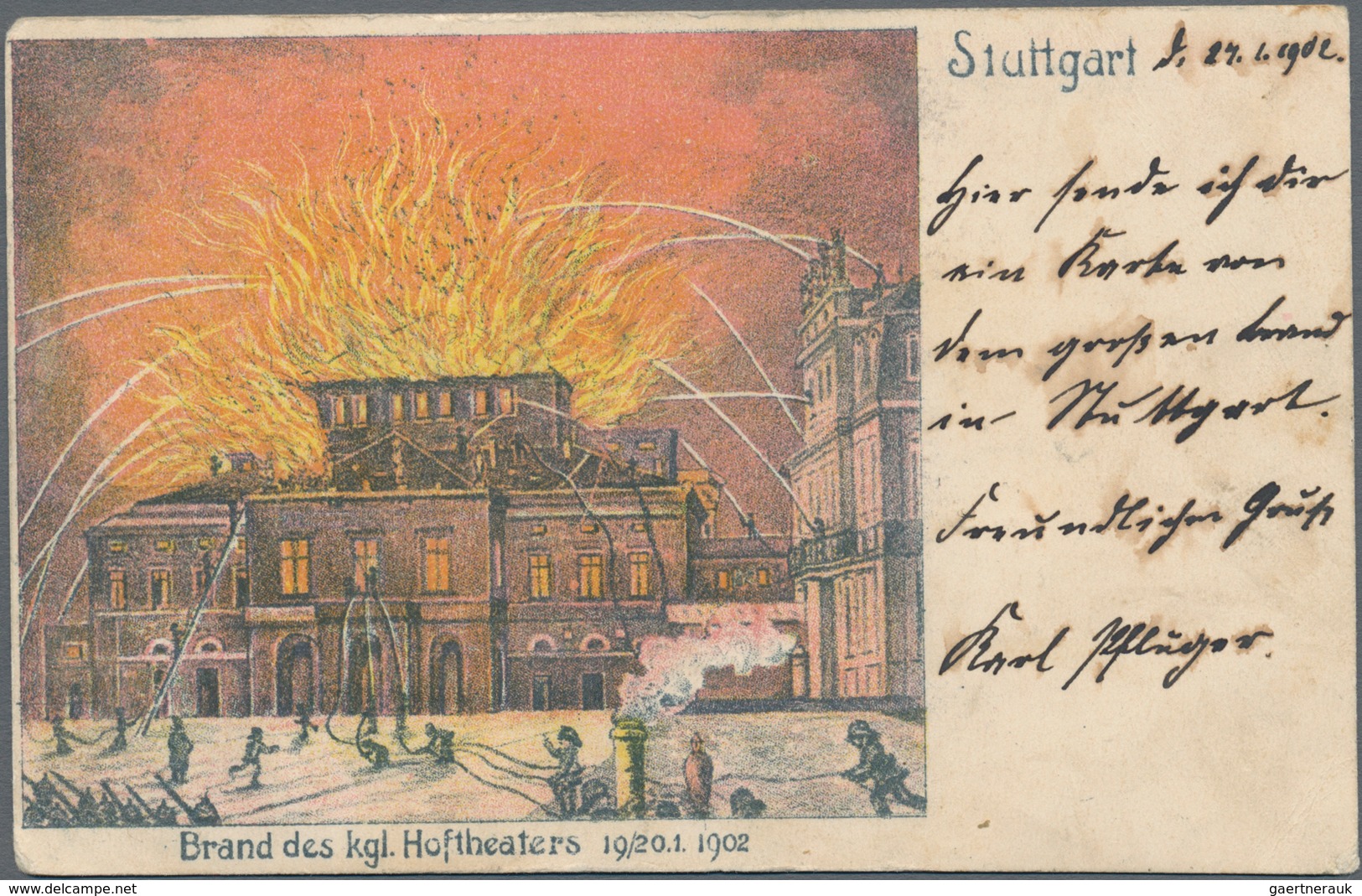 Ansichtskarten: Baden-Württemberg: STUTTGART: 1900/70 Ca., Heimatsammlung Von Weit über 700 Karten I - Autres & Non Classés