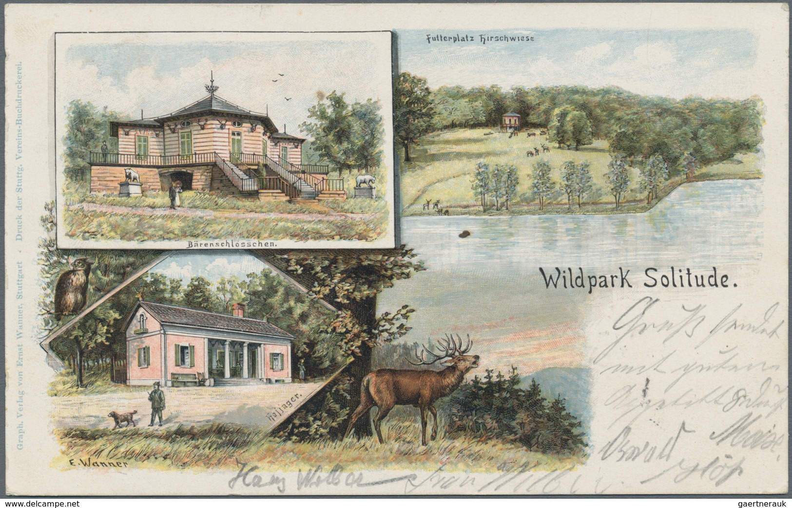 Ansichtskarten: Baden-Württemberg: STUTTGART: 1900/70 Ca., Heimatsammlung Von Weit über 700 Karten I - Autres & Non Classés