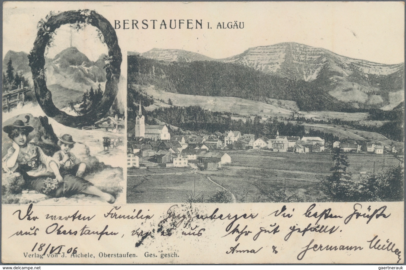 Ansichtskarten: Bayern: 2 KARTONS Mit Gut 1300 Historischen Ansichtskarten Bayern (alte Plz 80-89) A - Autres & Non Classés