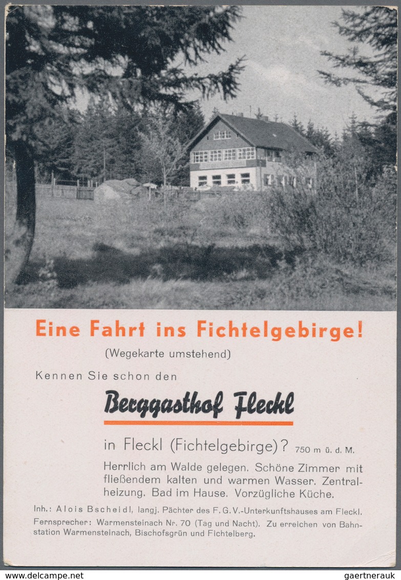 Ansichtskarten: Bayern: BAYREUTH Und BAD BERNECK Jeweils Mit Umgebung (alte PLU 858), Interessante Z - Autres & Non Classés