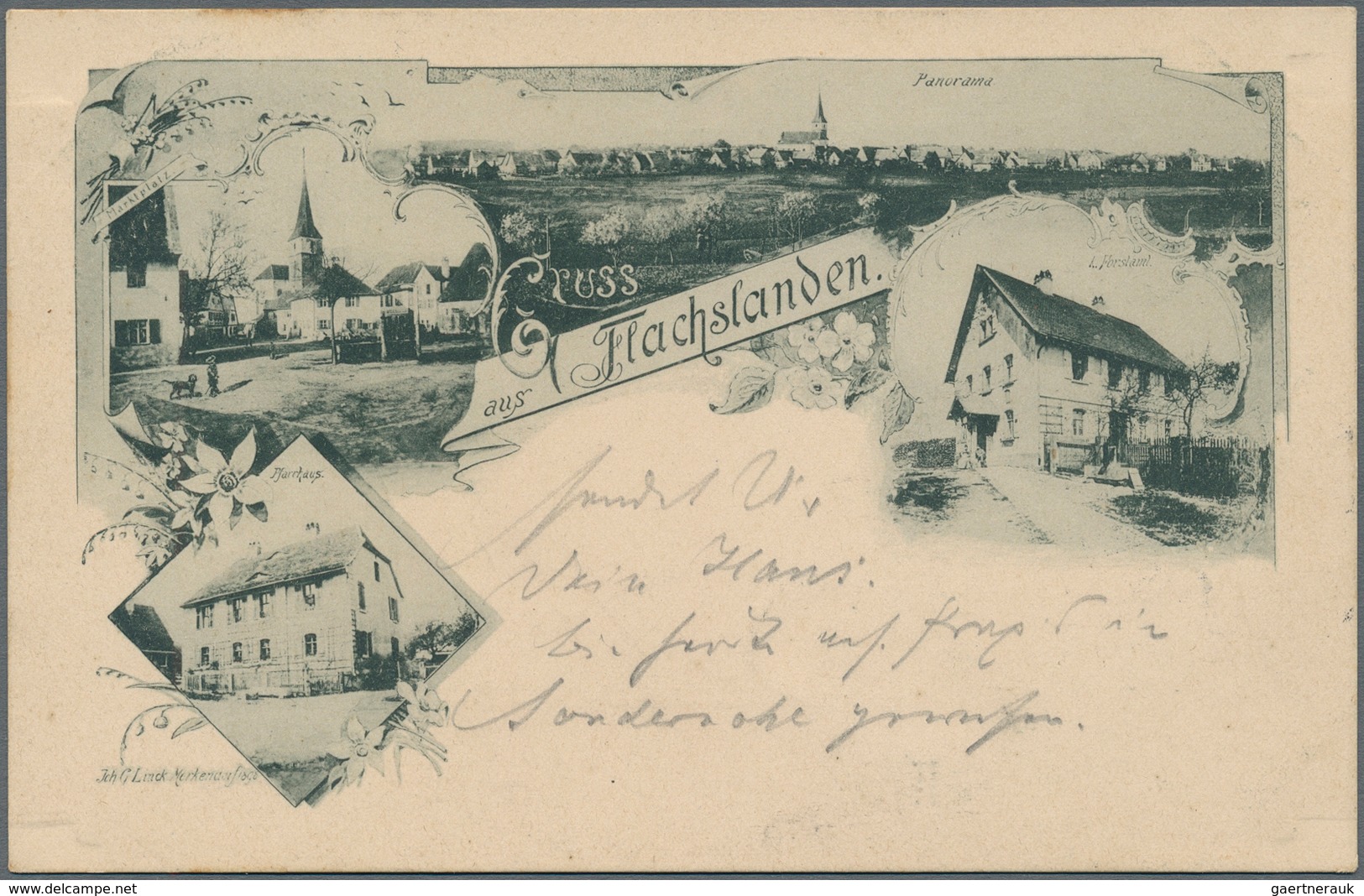 Ansichtskarten: Bayern: FRANKEN, Schöne Partie Mit 42 Historischen Ansichtskarten Aus Den Jahren 189 - Sonstige & Ohne Zuordnung