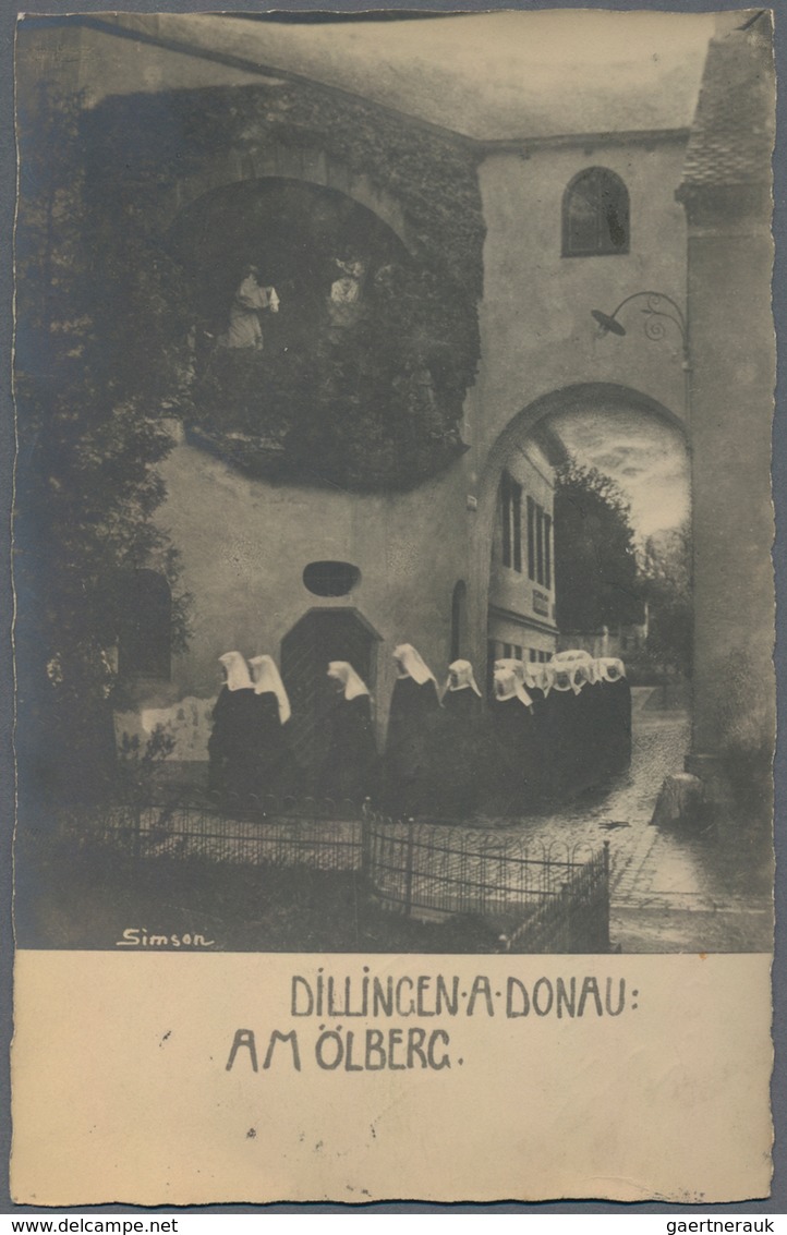 Ansichtskarten: Bayern: GÜNZBURG, DILLINGEN An Der Donau Und LAUINGEN, Jeweils Mit Umgebung (alte PL - Otros & Sin Clasificación