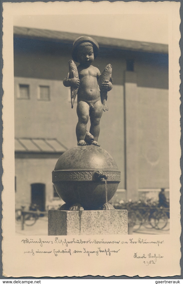 Ansichtskarten: Bayern: MÜNCHEN ALTSTADT BRUNNEN, Schachtel Mit Knapp 200 Alten Ansichtskarten Ab 18 - Sonstige & Ohne Zuordnung