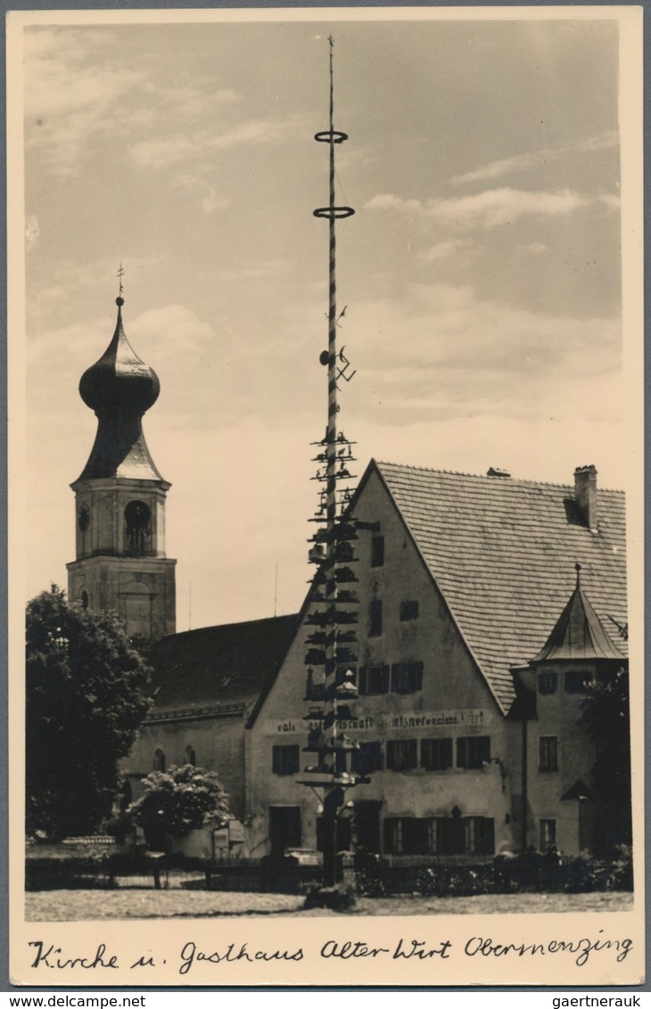 Ansichtskarten: Bayern: MÜNCHEN PASING-OBERMENZING, , Gut 110 Historische Ansichtskarten, Inklusive - Other & Unclassified