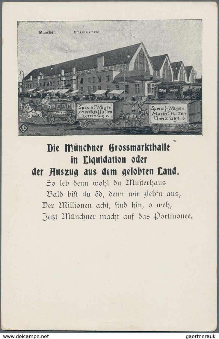 Ansichtskarten: Bayern: MÜNCHEN SENDLING, Schachtel Mit über 140 Historischen Ansichtskarten Ab 1898 - Other & Unclassified