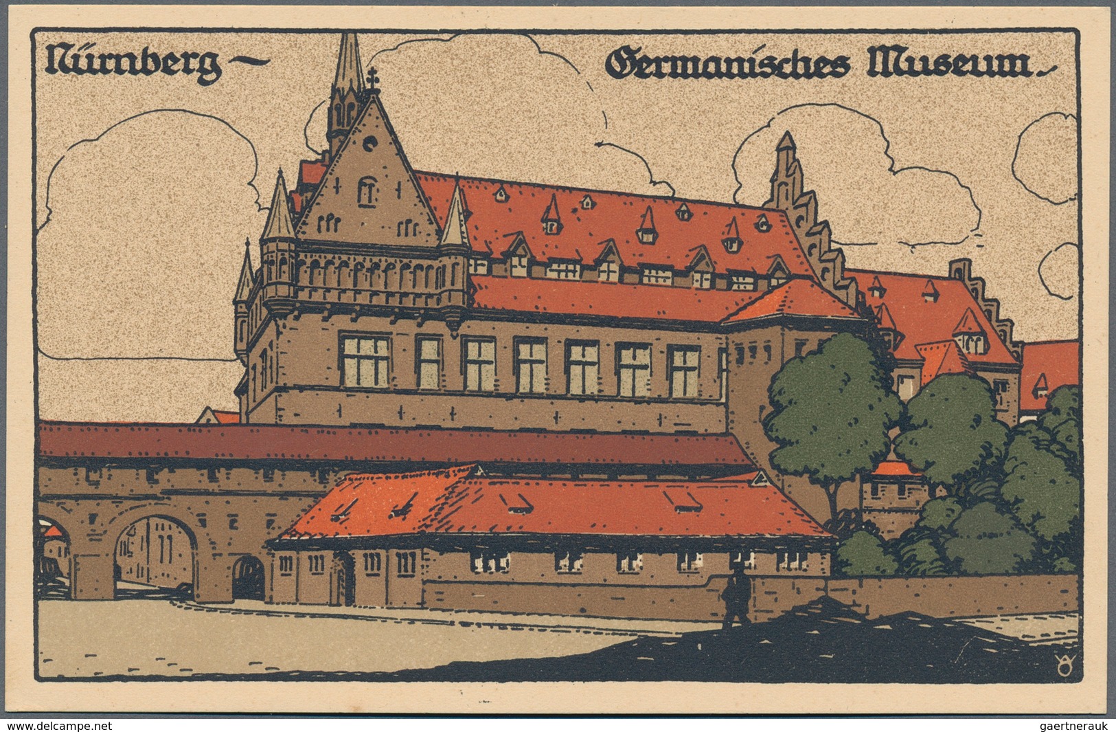 Ansichtskarten: Bayern: NÜRNBERG (8500): 1900/1940 Ca., Innenstadt-Gebäude Und Brunnen & Denkmäler, - Other & Unclassified