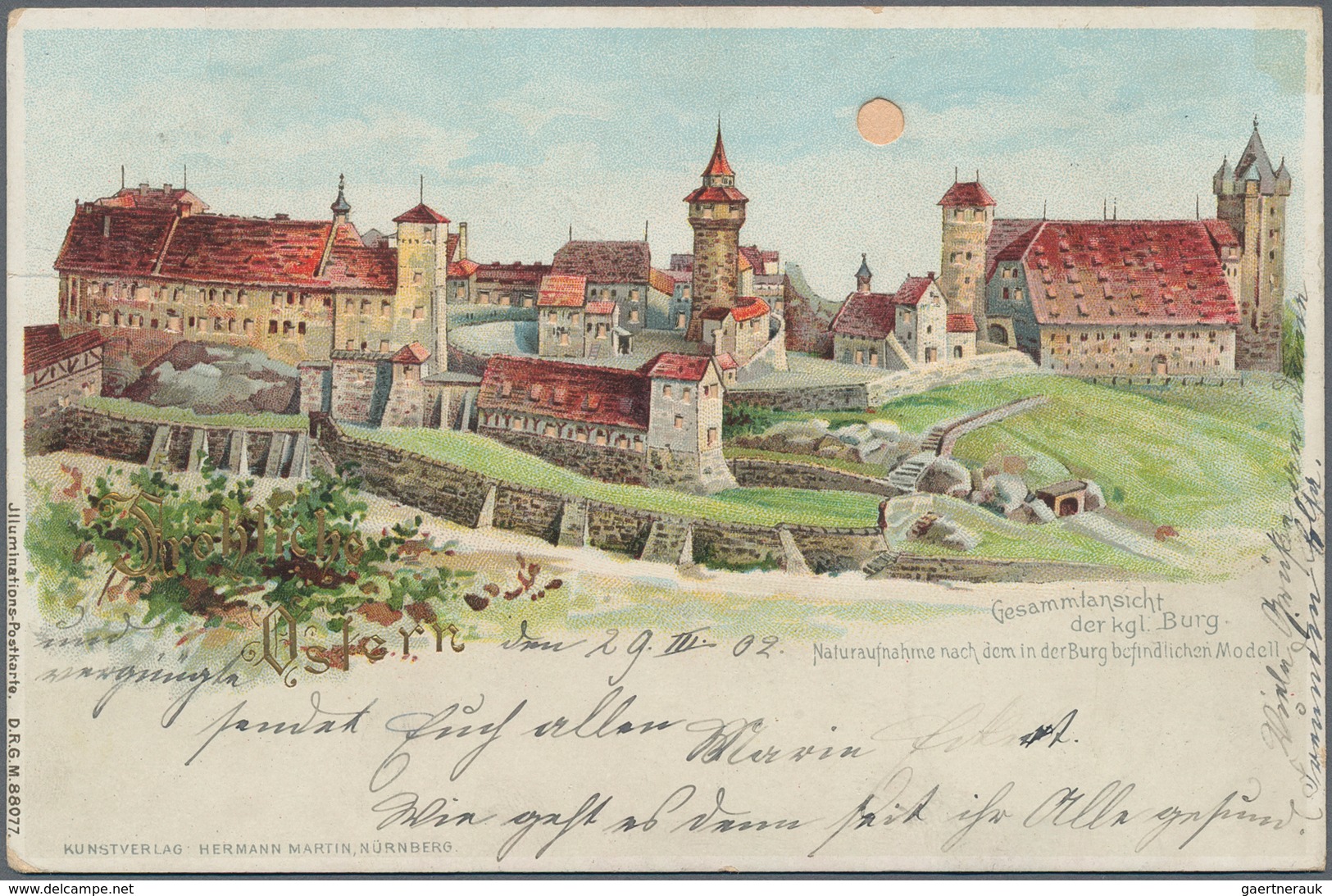 Ansichtskarten: Bayern: NÜRNBERG (8500): 1900/60 Ca., Nürnberger Burg, Sammlung Von Ca. 220 Ansichts - Sonstige & Ohne Zuordnung