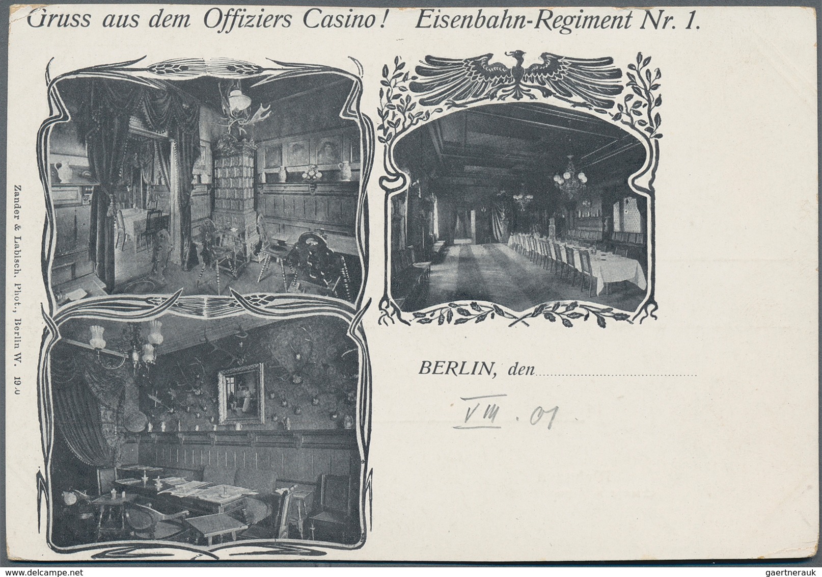 Ansichtskarten: Berlin: STADTTEILE, Schachtel Mit Weit über 100 Historischen Ansichtskarten Berliner - Other & Unclassified