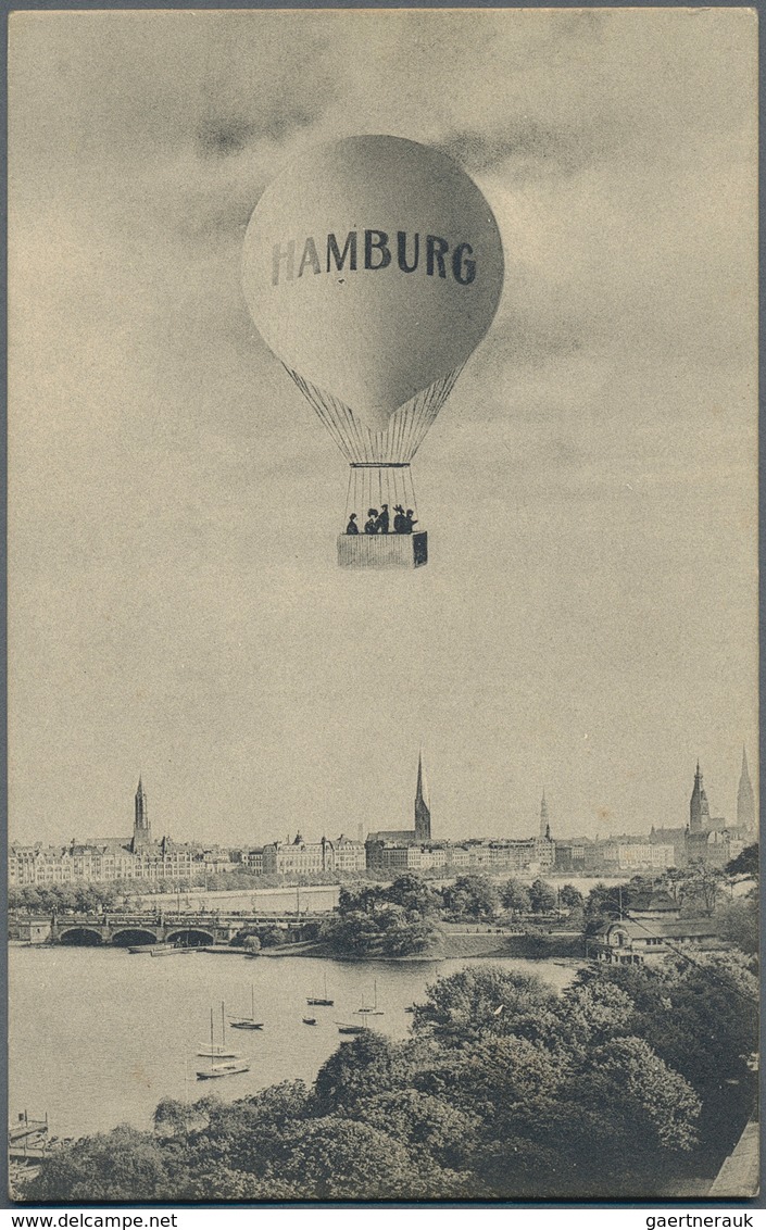 Ansichtskarten: Hamburg: HAMBURG, Umfangreicher Bestand An über 350 Alten Ansichtskarten Sowie Einig - Andere & Zonder Classificatie
