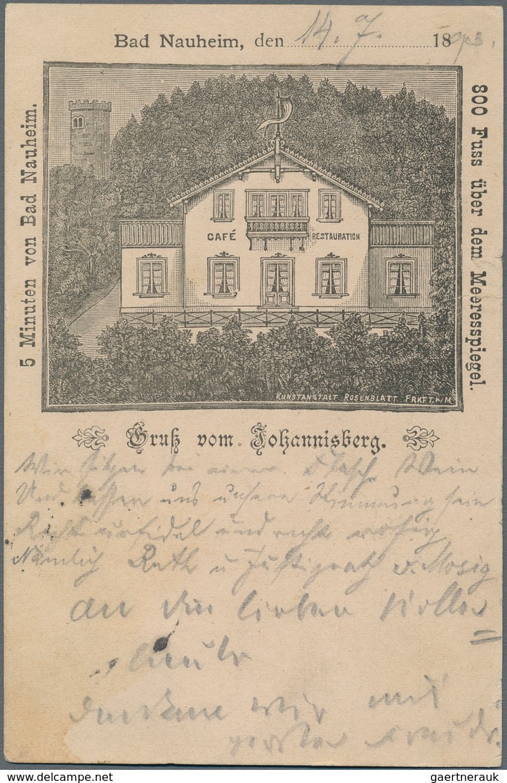 Ansichtskarten: Hessen: BAD NAUHEIM (alte PLZ 6350), 11 Historischen Ansichtskarten Ab 1892 Mit Früh - Autres & Non Classés