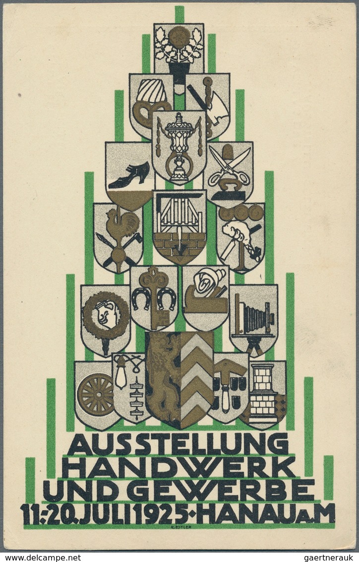 Ansichtskarten: Hessen: HANAU (alte PLZ 6450), Kleine Garnitur Mit 12 Historischen Ansichtskarten Nu - Autres & Non Classés