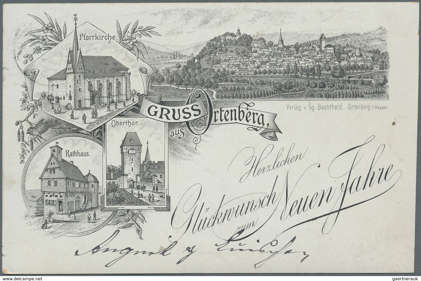 Ansichtskarten: Hessen: OBERHESSEN (alte PLZ 63 Und64) Eine Interessante Mischung Mit 47 Historische - Other & Unclassified