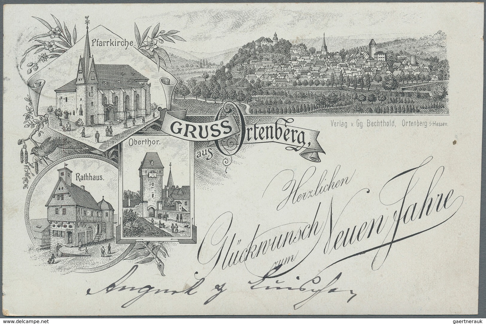 Ansichtskarten: Hessen: OBERHESSEN (alte PLZ 63 Und64) Eine Interessante Mischung Mit 47 Historische - Sonstige & Ohne Zuordnung