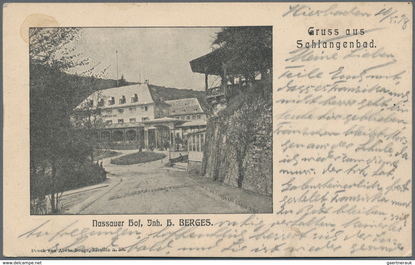 Ansichtskarten: Hessen: WIESBADEN, RÜDESHEIM Jeweils Mit Umgebung Und TAUNUS (alte PLZ 62), Schachte - Autres & Non Classés