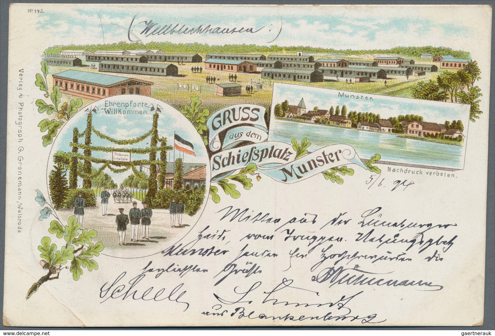 Ansichtskarten: Niedersachsen: HANNOVER Und Umgebung (alte PLZ 3000-307), Schachtel Mit über 180 His - Sonstige & Ohne Zuordnung