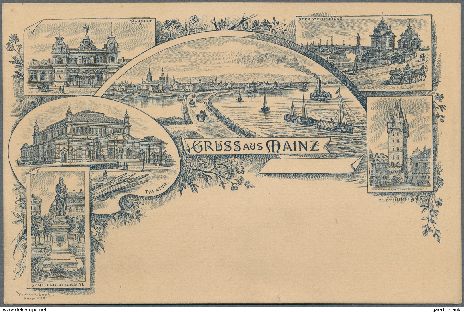 Ansichtskarten: Rheinland-Pfalz: MAINZ (alte PLZ 6500), Partie Mit 36 Historischen Ansichtskarten Ab - Autres & Non Classés