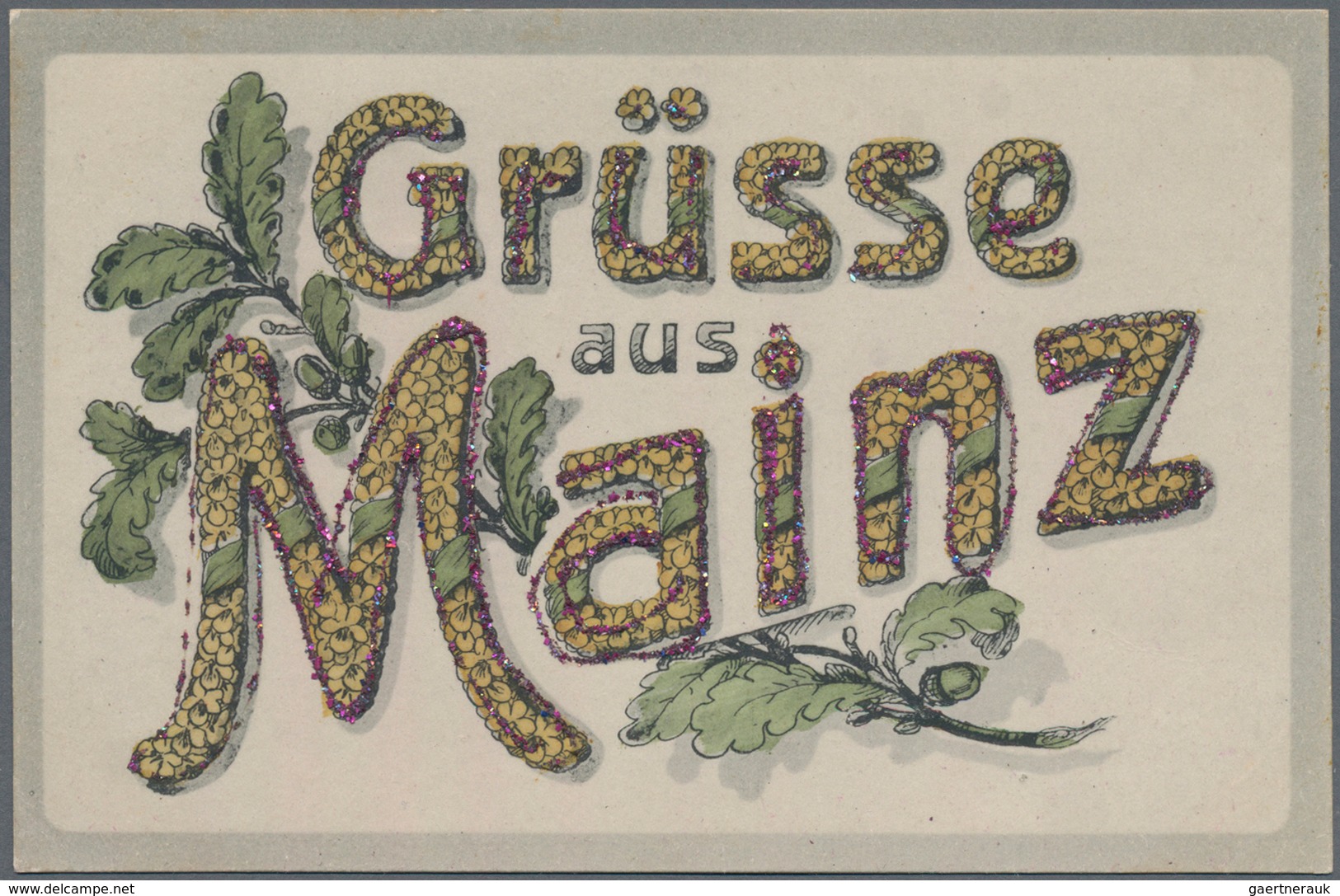 Ansichtskarten: Rheinland-Pfalz: MAINZ, WORMS, BINGEN, BAD KREUZNACH, KIRN Und IDAR-OBERSTEIN Jeweil - Autres & Non Classés