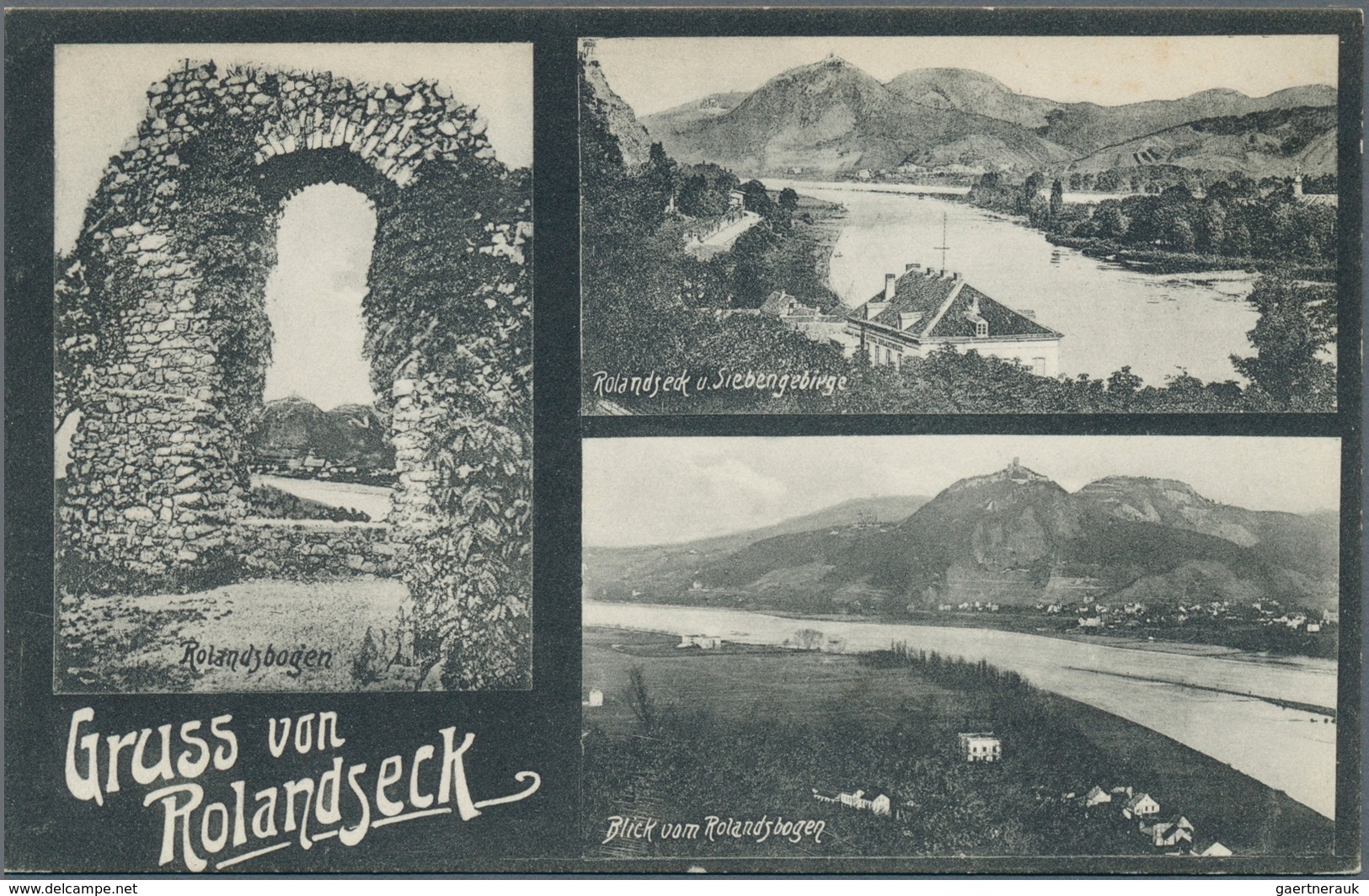 Ansichtskarten: Rheinland-Pfalz: ROLANDSECK Bei REMAGEN (alte PLZ 5480), Schachtel Mit Gut 300 Histo - Sonstige & Ohne Zuordnung
