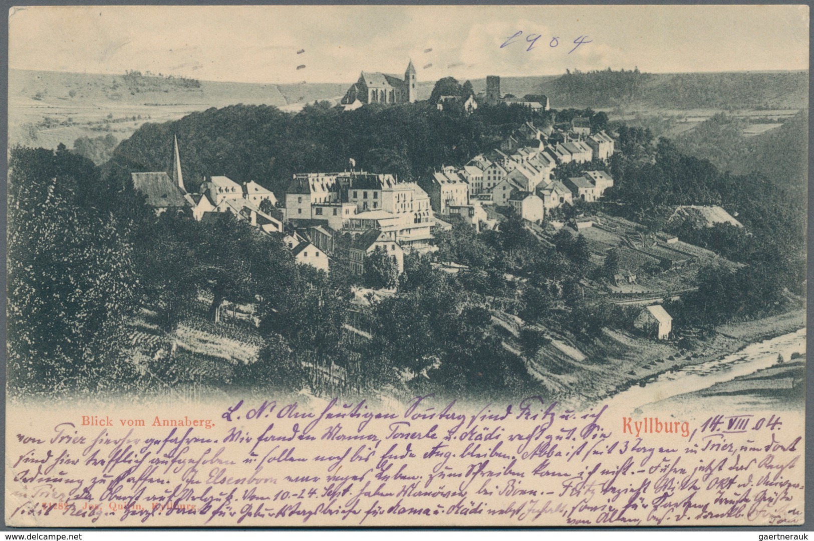 Ansichtskarten: Rheinland-Pfalz: TRIER, BAD BERTRICH, COCHEM, EIFEL, MOSEL (alte PLZ 55), Schachtel - Autres & Non Classés