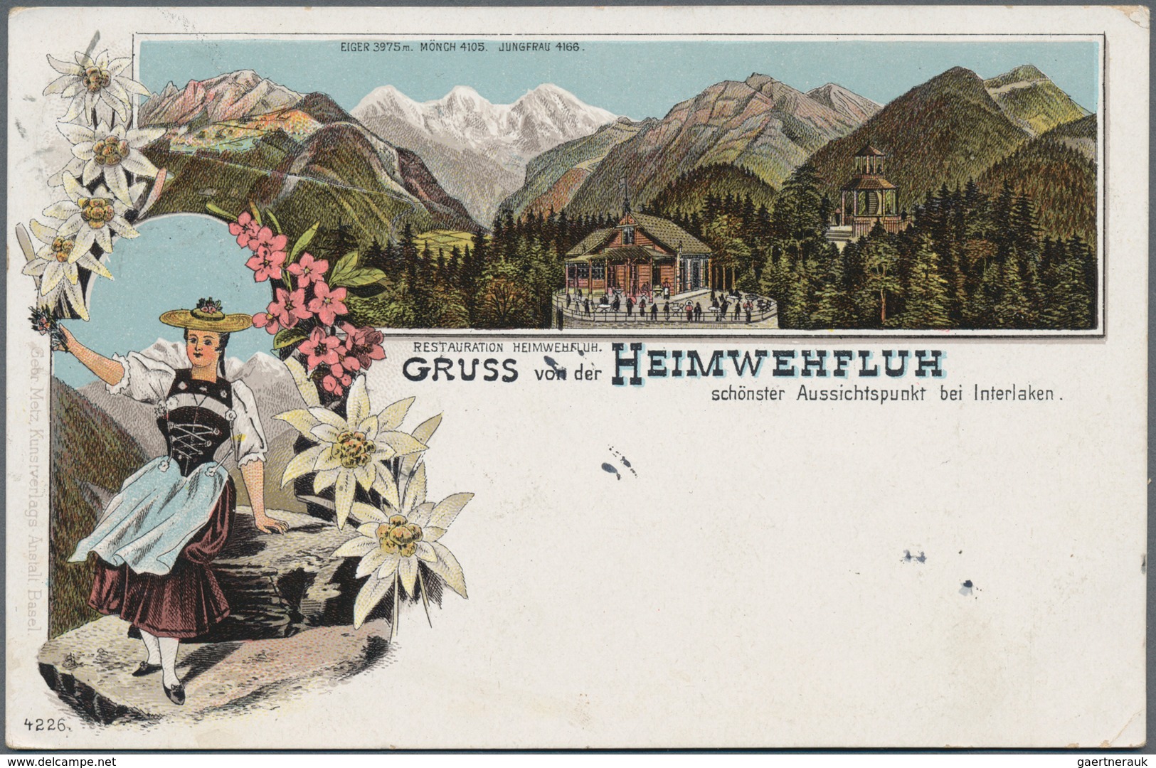 Ansichtskarten: 1900/1945 (ca.), rd. 300 Karten, überwiegend Topographie Deutschland (wenige Karten