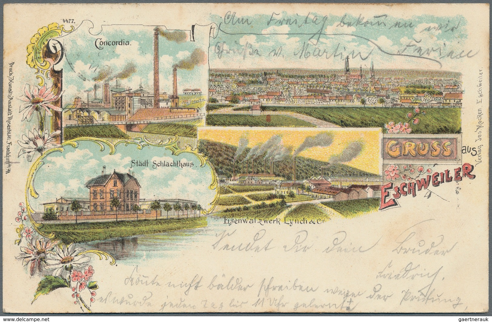 Ansichtskarten: 1900-1920, Partie Mit über 500 Karten, Dabei Tolle Lithos, Straßenkarten, Gaststätte - 500 CP Min.