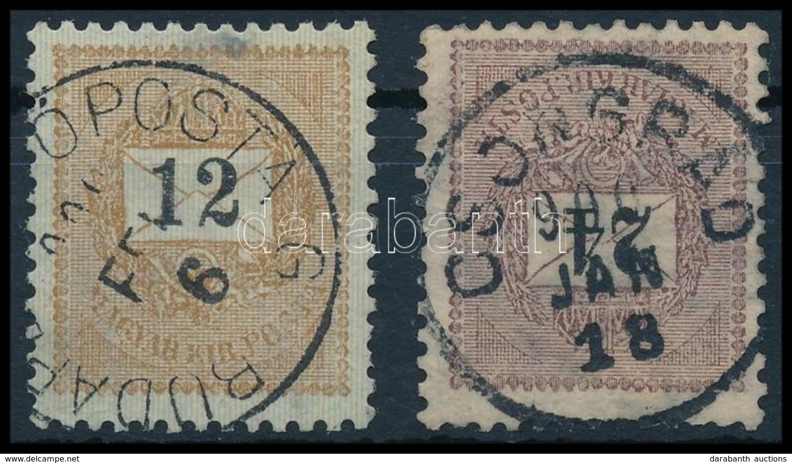 O 1899 12kr + 24kr (20.500) - Autres & Non Classés