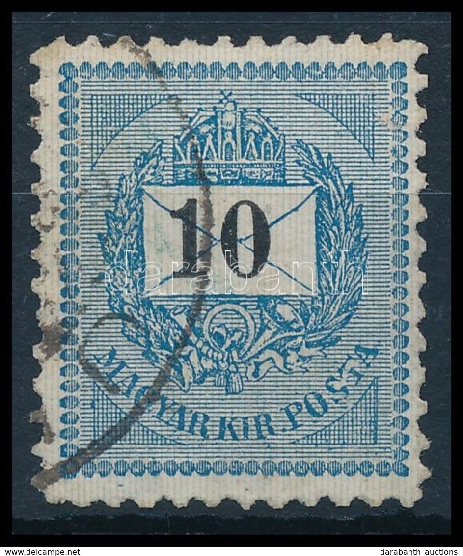 O 1898 10kr 11 1/2 Fogazással (15.000) - Andere & Zonder Classificatie