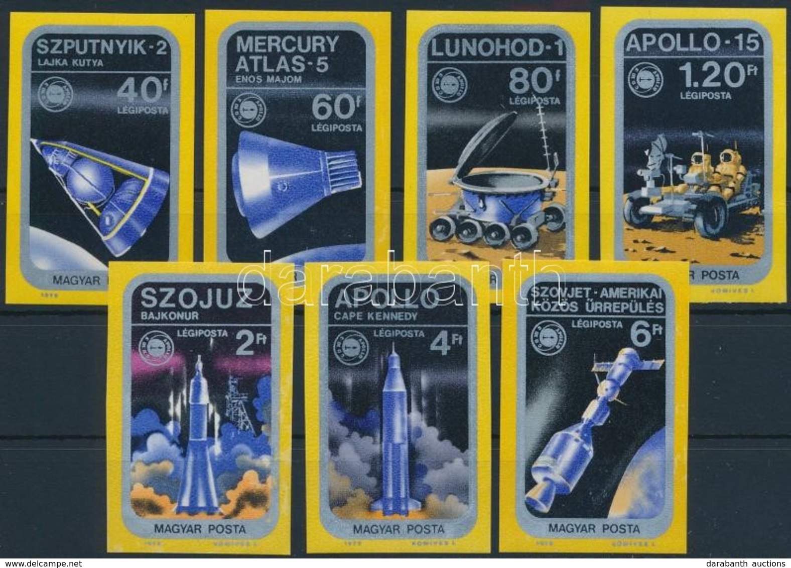 ** 1975 Szovjet-amerikai Közös űrrepülés Vágott Sor (4.000) (betapadás) - Andere & Zonder Classificatie