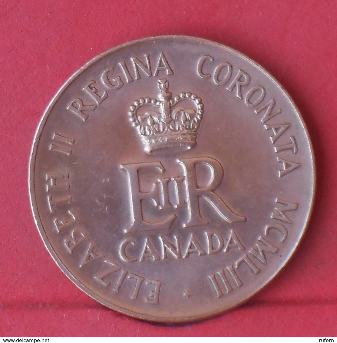 CANADA    - TOKEN - 17-7 GRS - DIM 33 MM     - (Nº29046) - Royal / Of Nobility