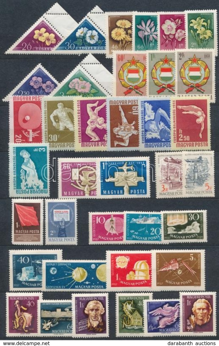 ** 1959-1960 Sorozatok Berakólapon (7.900) - Andere & Zonder Classificatie