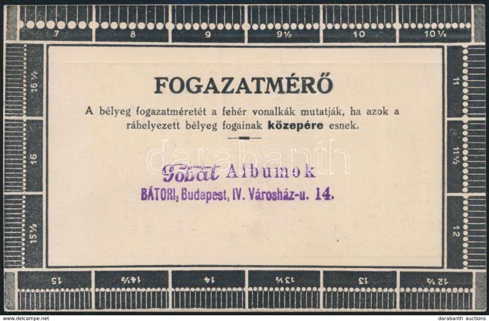 Vintage Fogazatmérő - Other & Unclassified