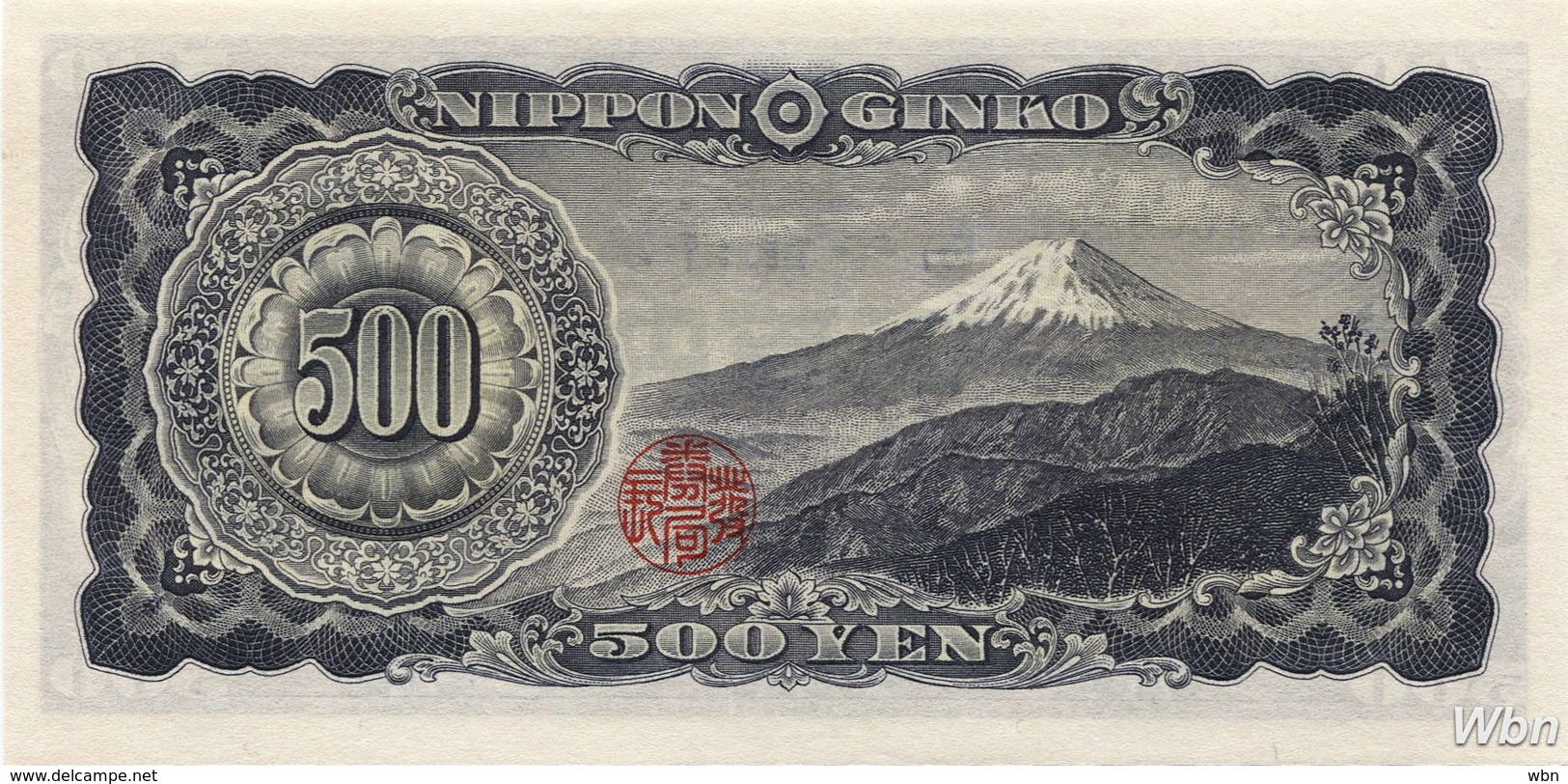 Japan 500 Yen (P91c) (Pref: BF) -UNC- - Japon