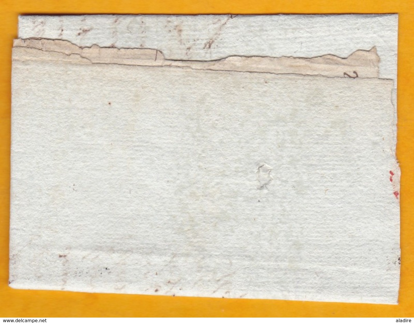 1746 - Marque Postale RIOM Sur Lettre Avec Correspondance Vers Yssoire/Issoire, Puy De Dôme - Taxe 12 - 1701-1800: Précurseurs XVIII