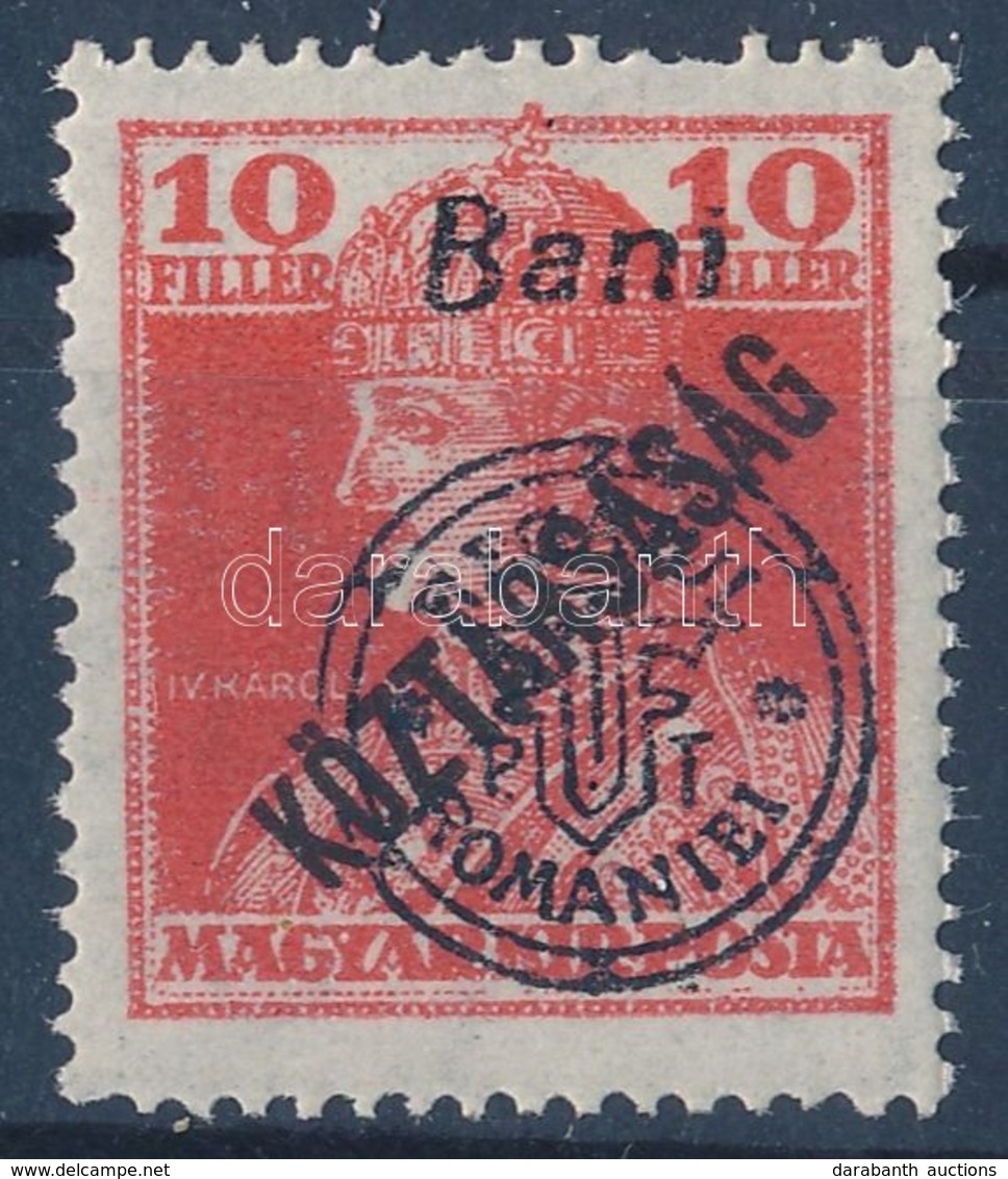 ** Nagyvárad 1919 Károly/Köztársaság 10f Garancia Nélkül (**35.000) - Autres & Non Classés