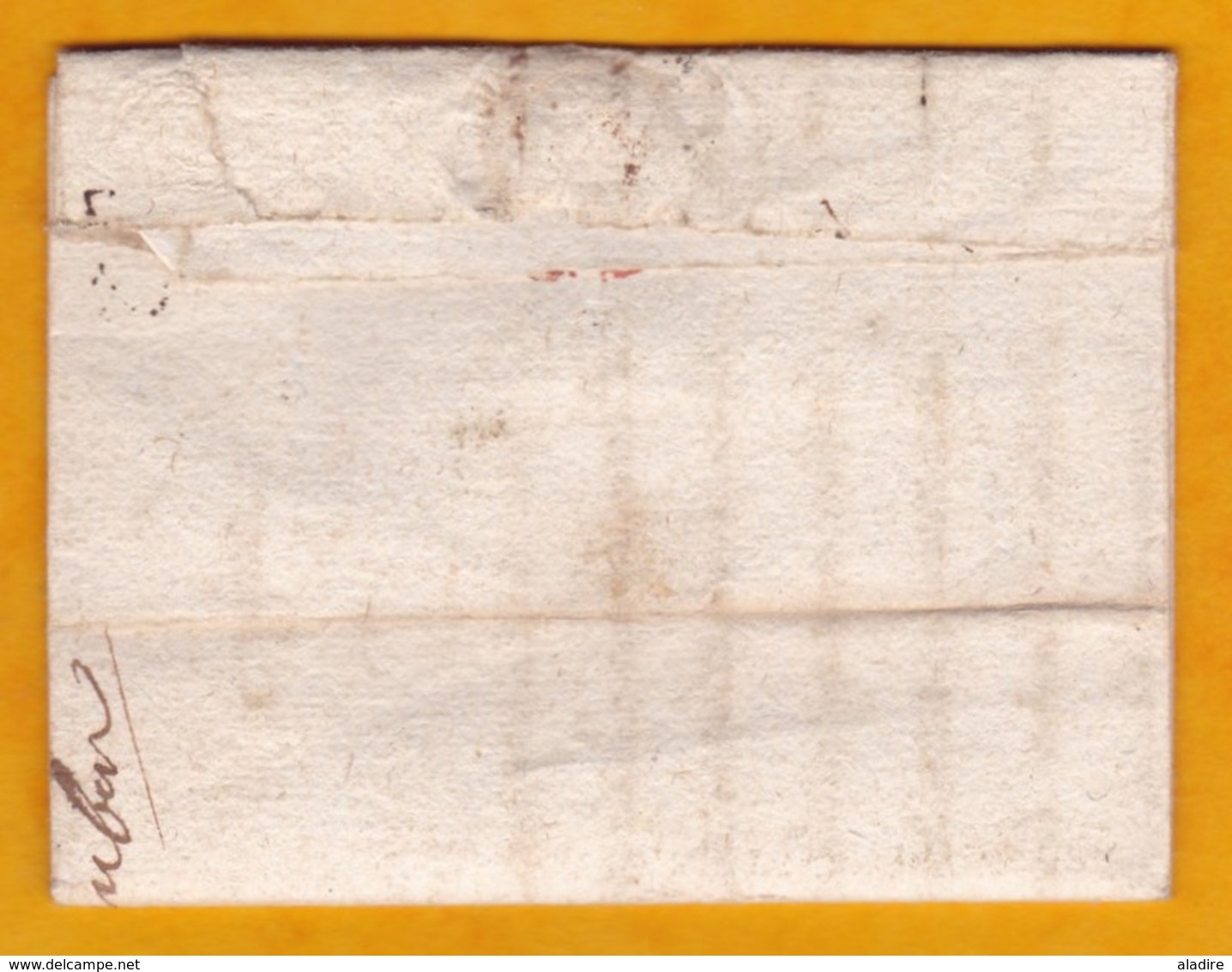 1746 - Marque Postale DE MONTAUBAN, Tarn & Garonne Sur Lettre Avec Correspondance Vers Brignolle/Brignoles, Var - 1701-1800: Precursori XVIII