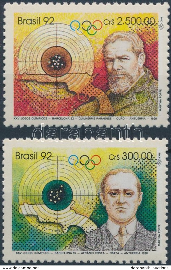 ** 1992 Nyári Olimpia, Barcelona Sor Mi 2452-2453 - Andere & Zonder Classificatie