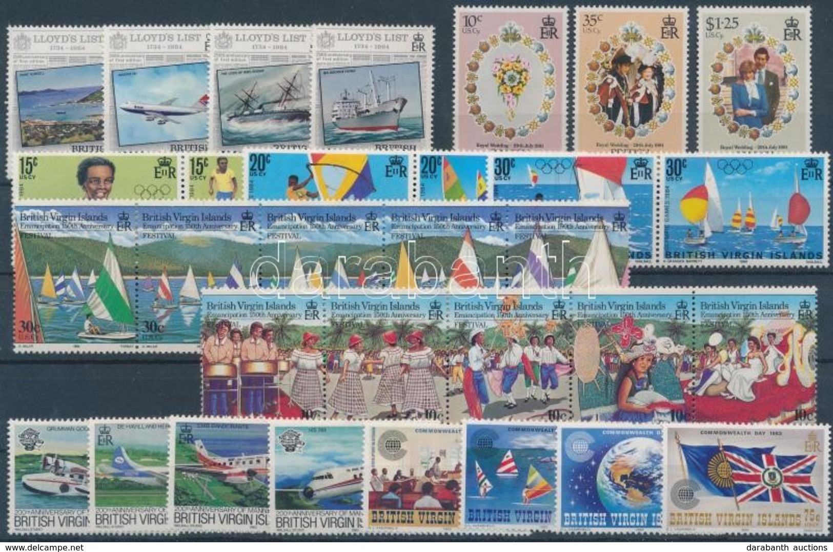 ** 1981-1984 31 Db Bélyeg, Közte Teljes Sorok és összefüggések + 1 Bélyegfüzet + 1 Db FDC - Andere & Zonder Classificatie