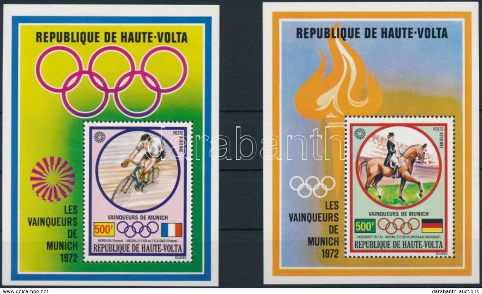 ** 1972 Olimpia Blokksor Mi 7-8 - Andere & Zonder Classificatie