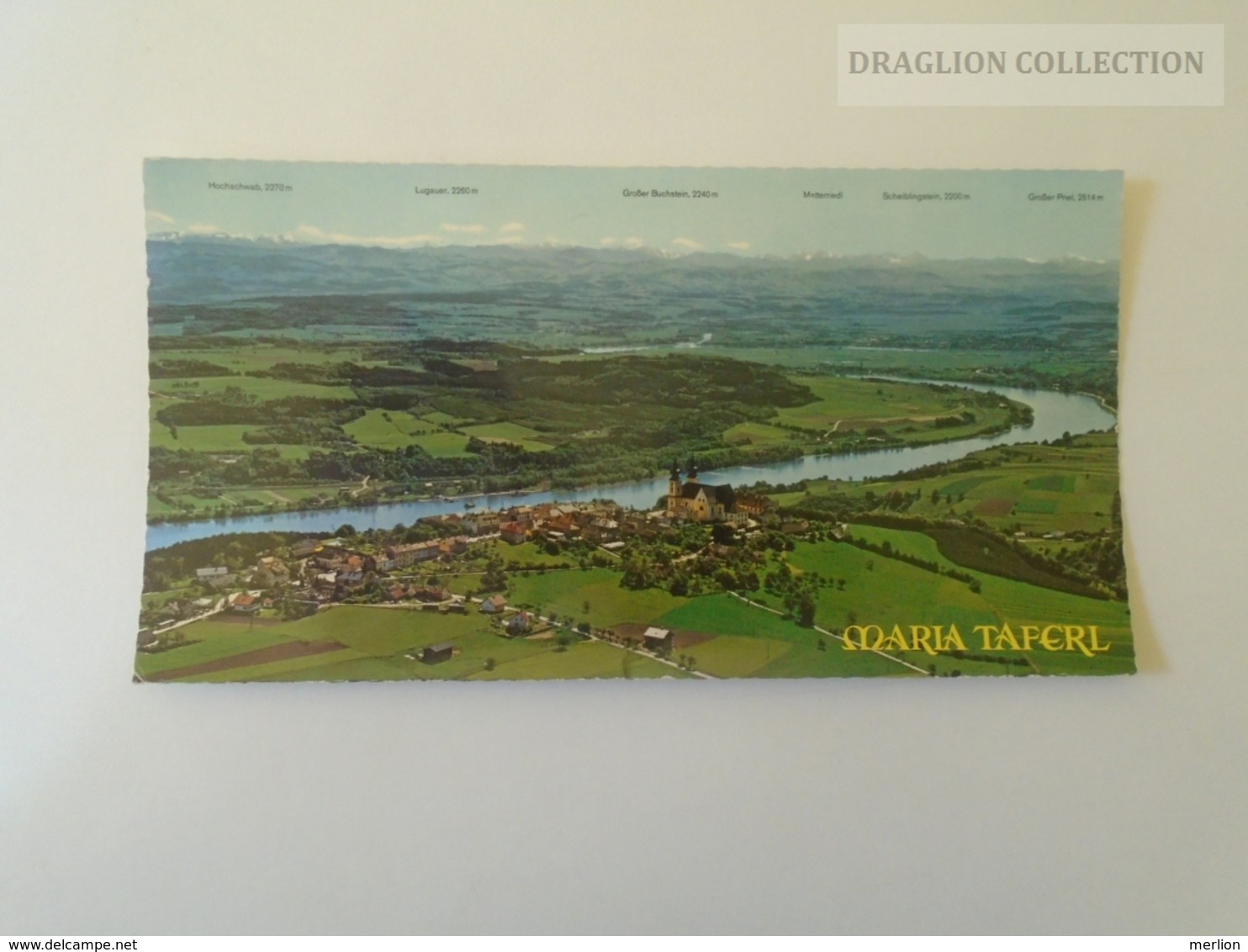 PA3.8  Large Postcard    AUSTRIA  Maria Taferl - N.Ö. Donau Danube River Panoramic Postcard - Maria Taferl