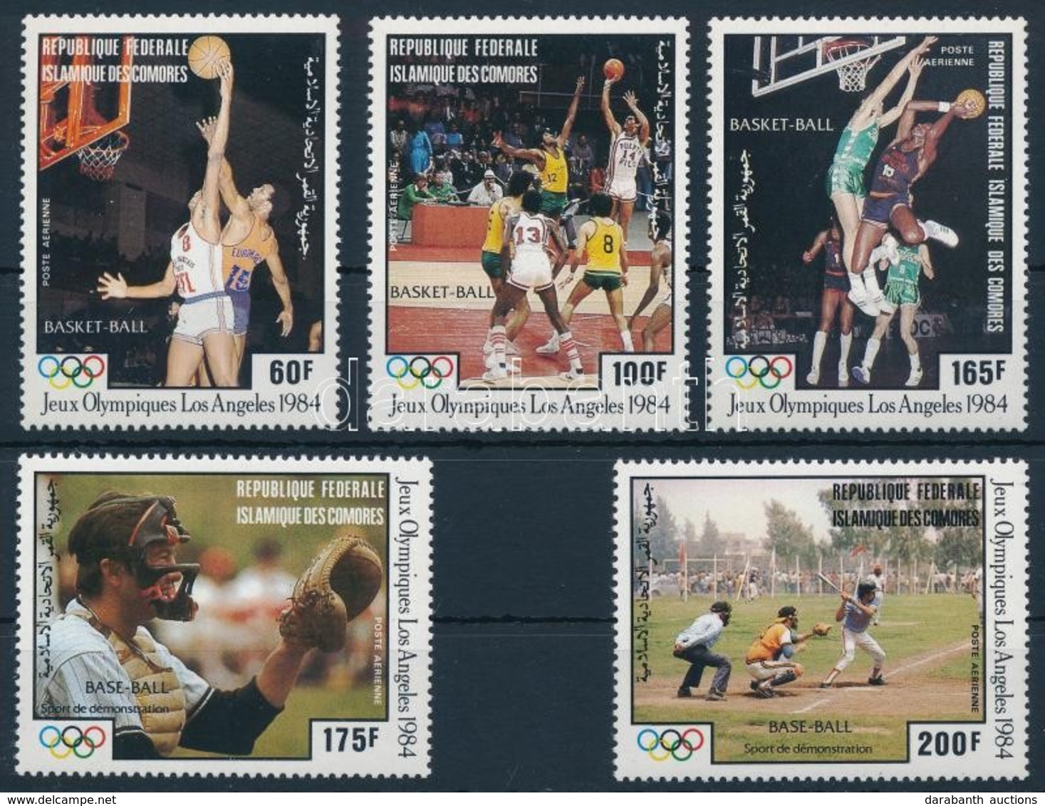 ** 1984 Olimpia Sor Mi 712-716 - Andere & Zonder Classificatie