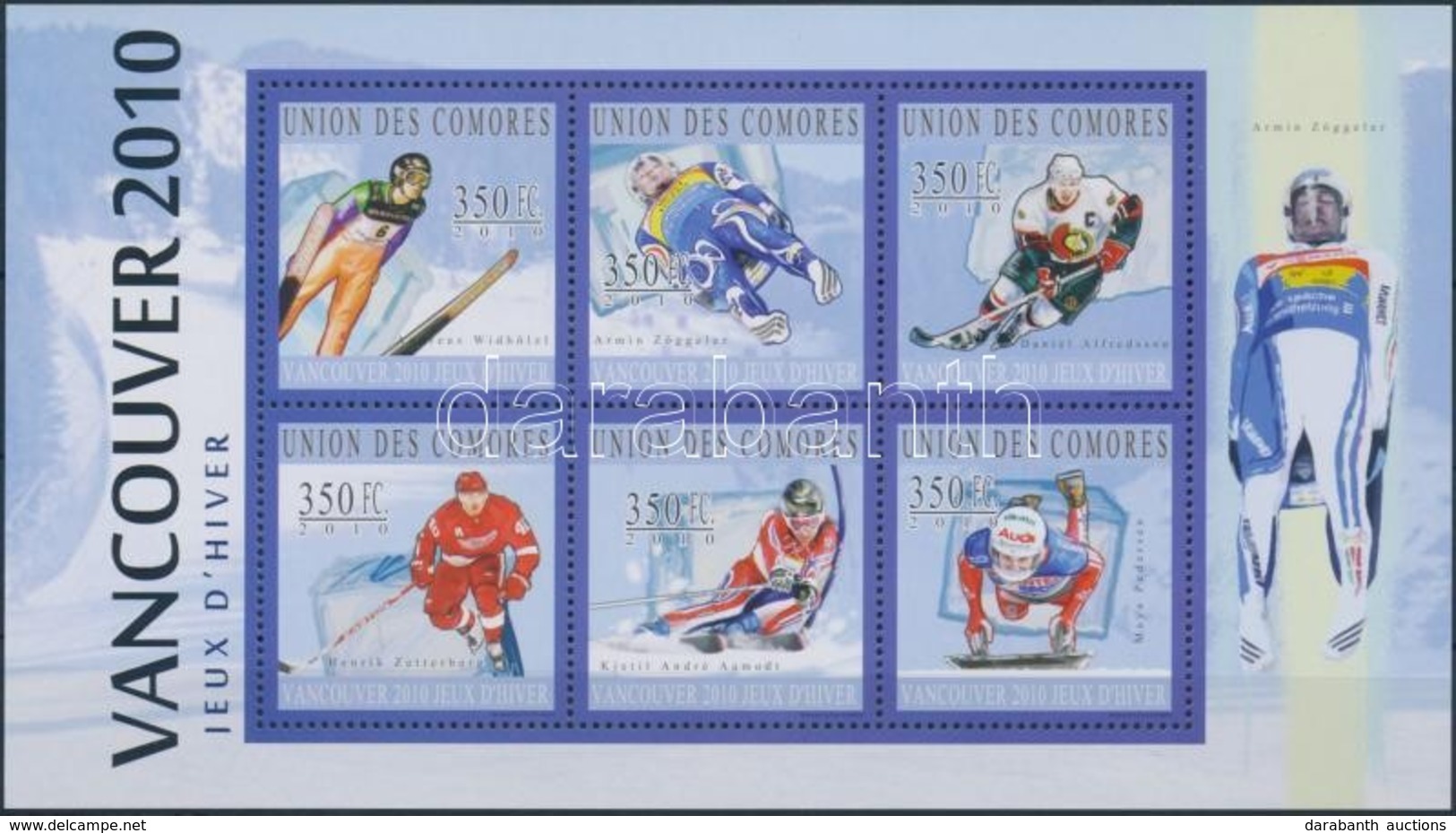 ** 2010 Téli Olimpia, Vancouver Kisív Mi 2894-2905 - Andere & Zonder Classificatie