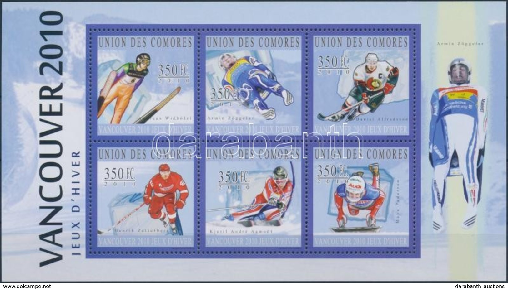 ** 2010 Téli Olimpia, Vancouver Kisív Mi 2894-2905 - Andere & Zonder Classificatie