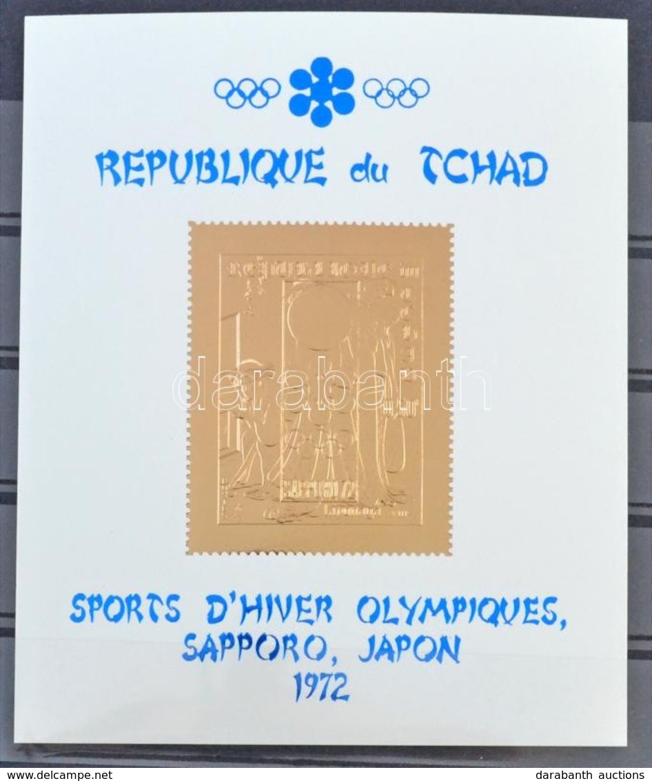 ** 1972 Téli Olimpia Blokk Mi 2 - Andere & Zonder Classificatie