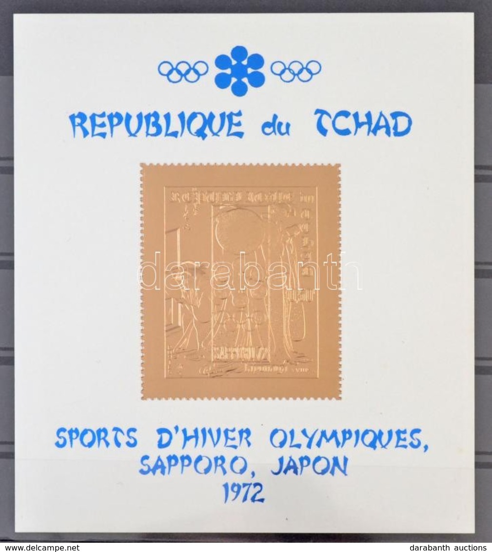 ** 1972 Téli Olimpia Blokk Mi 2 - Andere & Zonder Classificatie