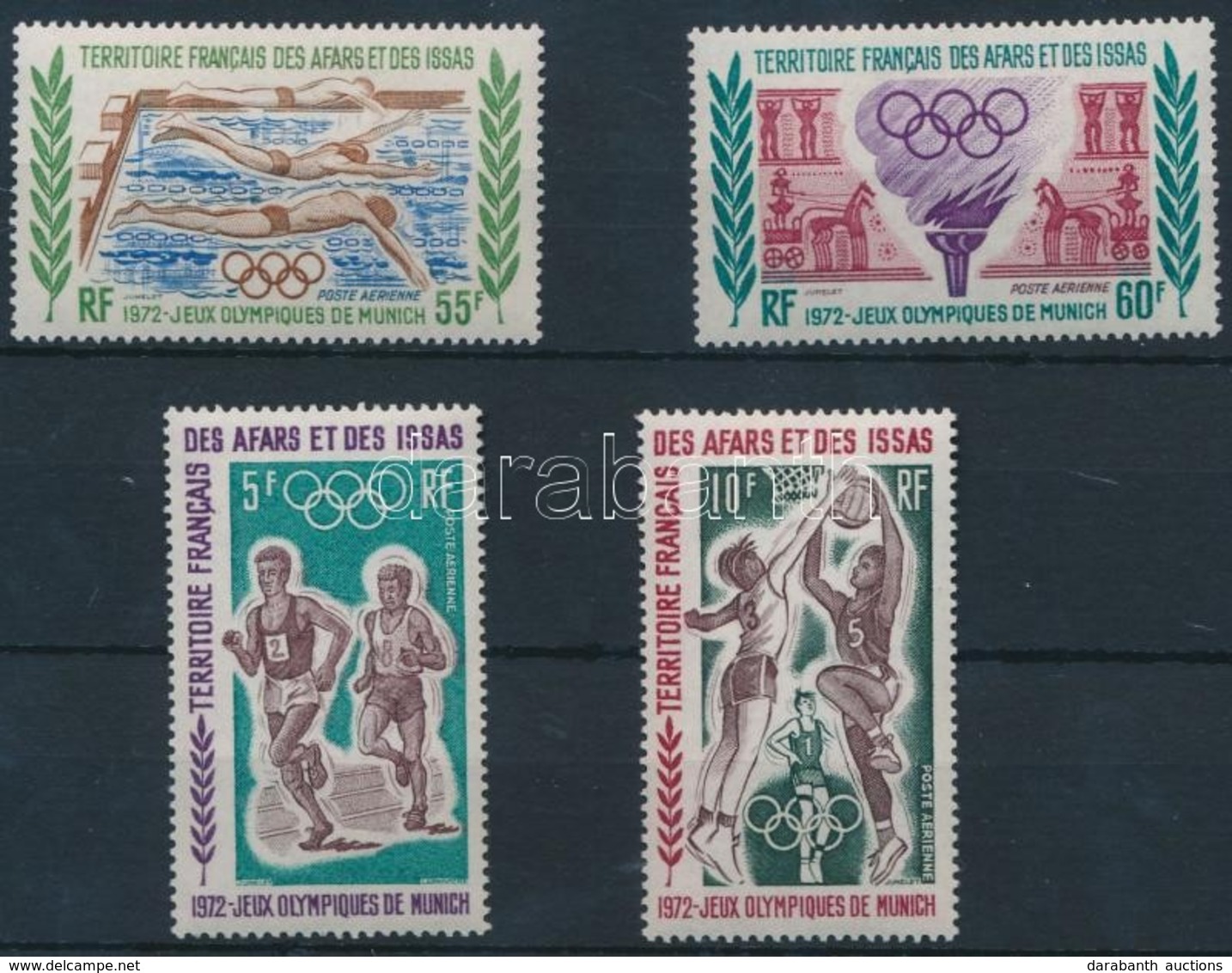 ** 1972 Nyári Olimpia Sor Mi 68-71 - Altri & Non Classificati