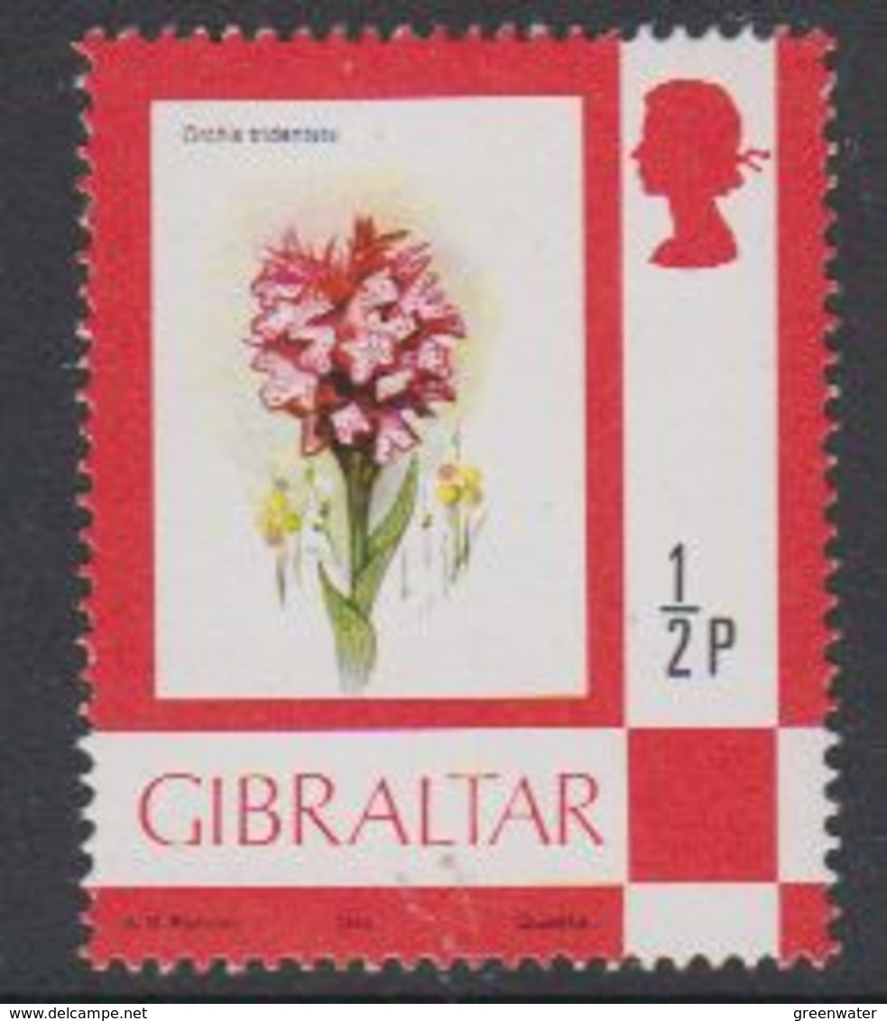 Gibraltar 1982 Definitive / Flower 1/2P ** Mnh (42901P) - Gibraltar