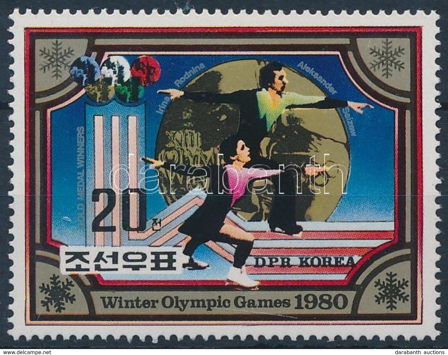 ** 1980 Téli Olimpia, Lake Placid Mi 2038 - Andere & Zonder Classificatie